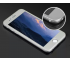 3D tvrdené sklo iPhone 6/6S - strieborné